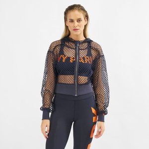 IVY PARK FULL MESH ZIP THROUGH HOODIE